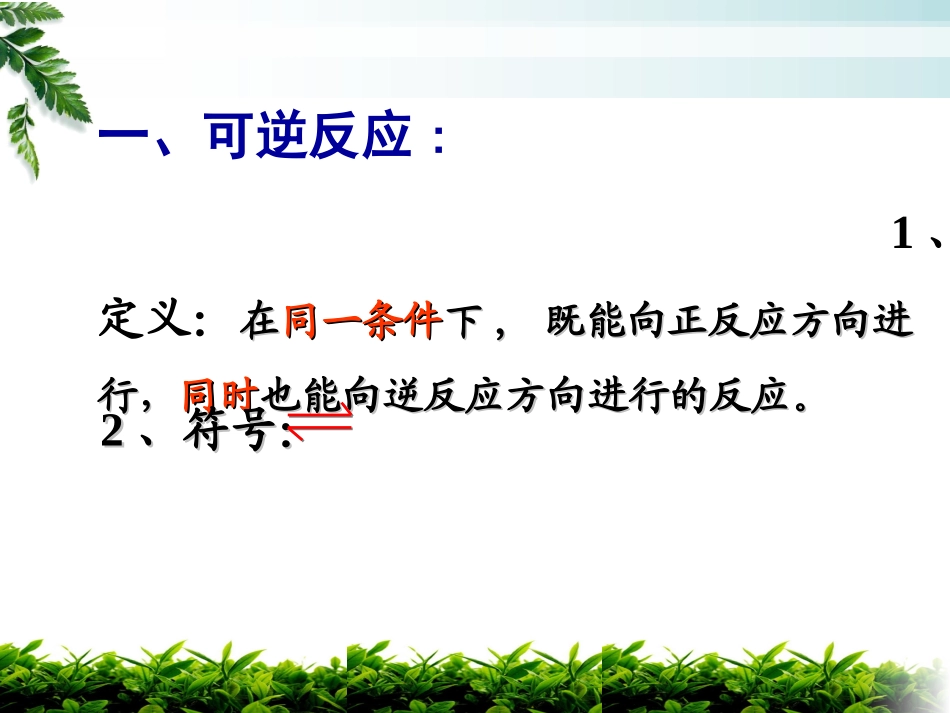 第2课时__化学反应限度_第3页