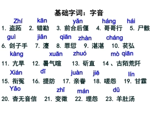 窦娥冤23个字音