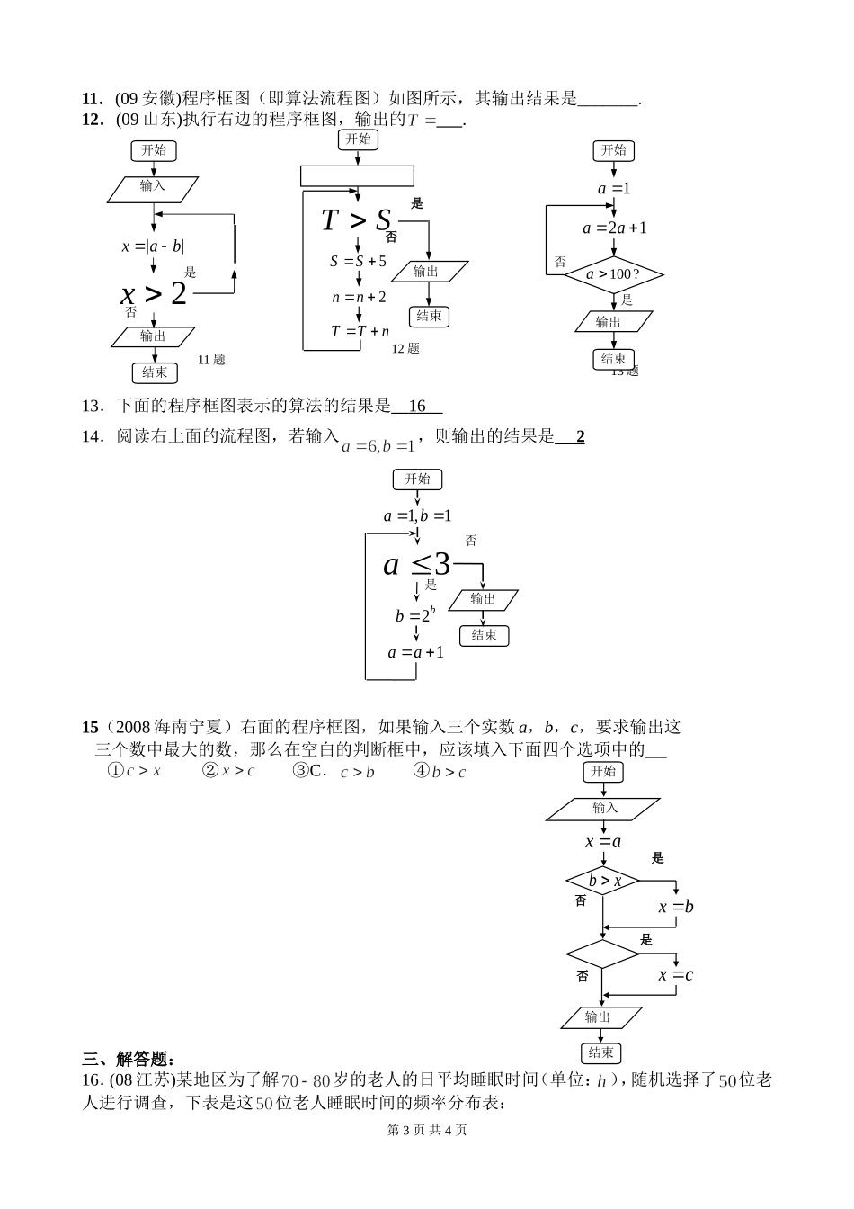 程序框图练习题)_第3页