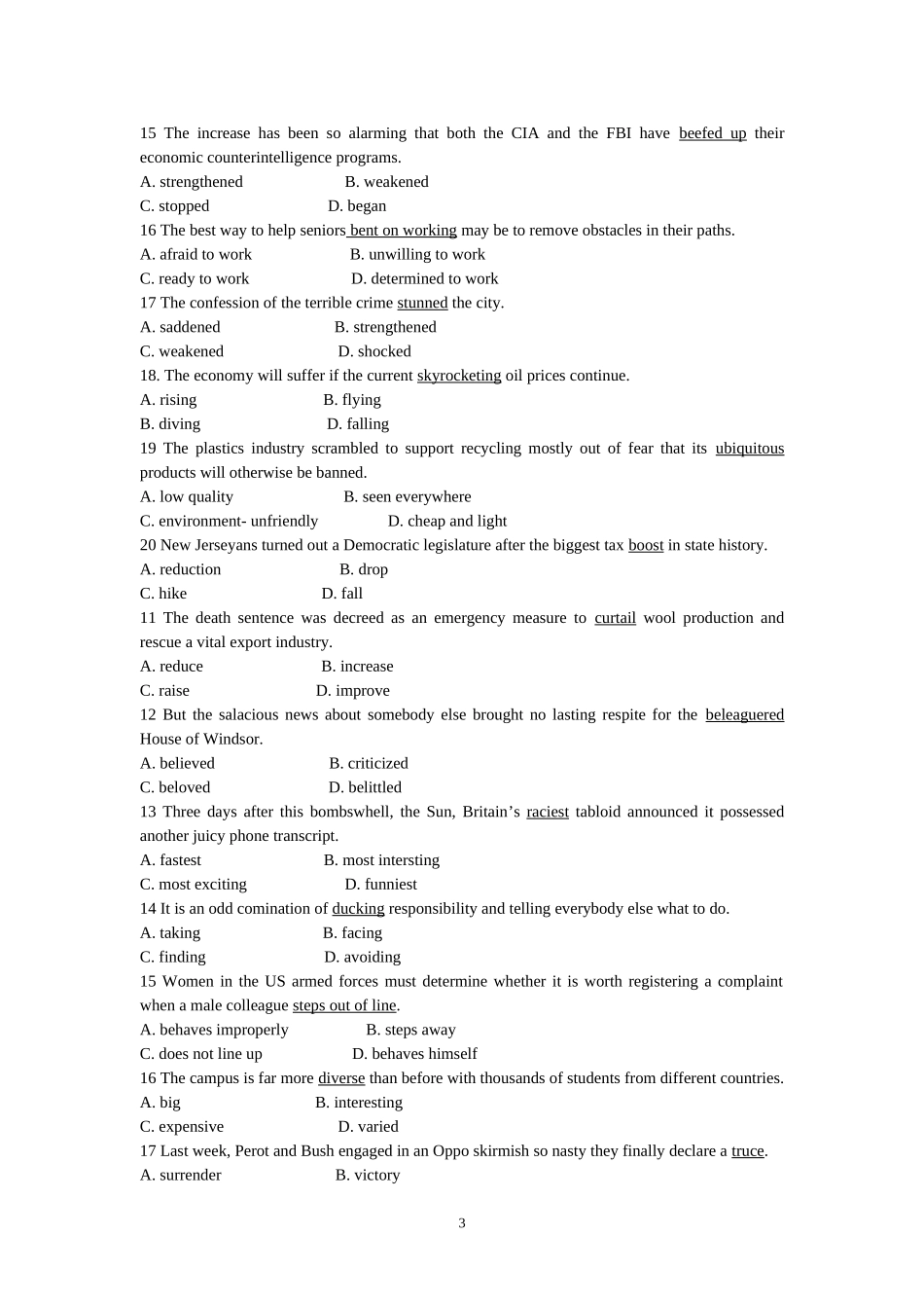 英美报刊选读 试题4_第3页