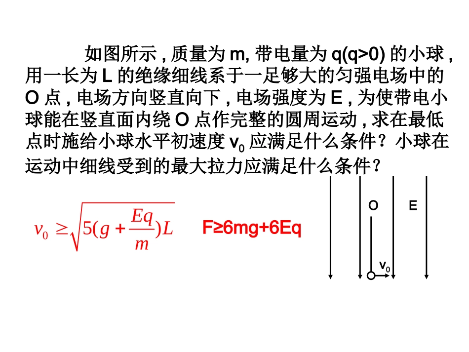 电场中带电粒子在竖直平面内的圆周运动_第3页