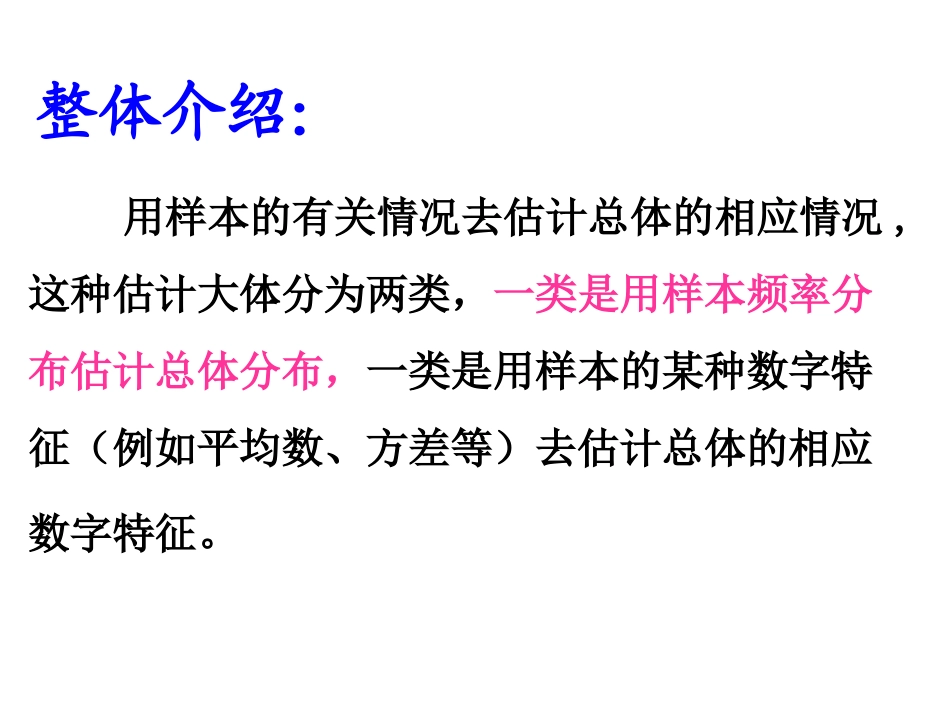 用样本的频率分布估计整体分布_第3页