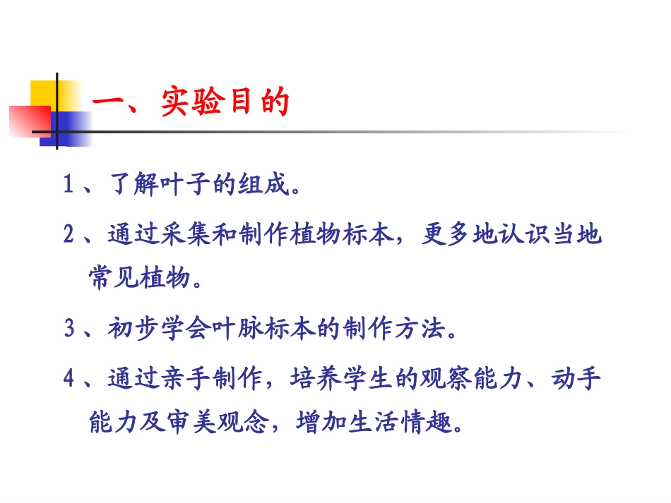 叶脉标本与叶画的制作_第2页