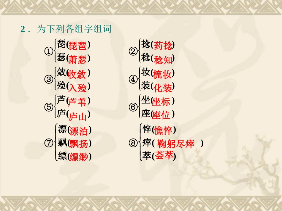 琵琶行并序第课时课件苏教版必修_第3页