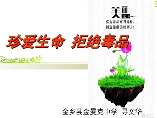 珍爱生命拒绝毒品