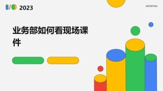 业务部如何看现场课件