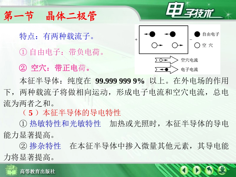 晶体二极管晶体三极管场效应晶体管本章小结_第3页