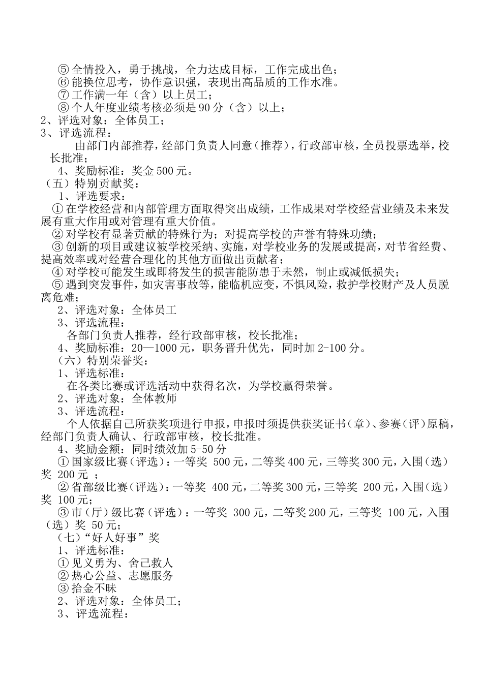 培训学校奖惩制度_第2页