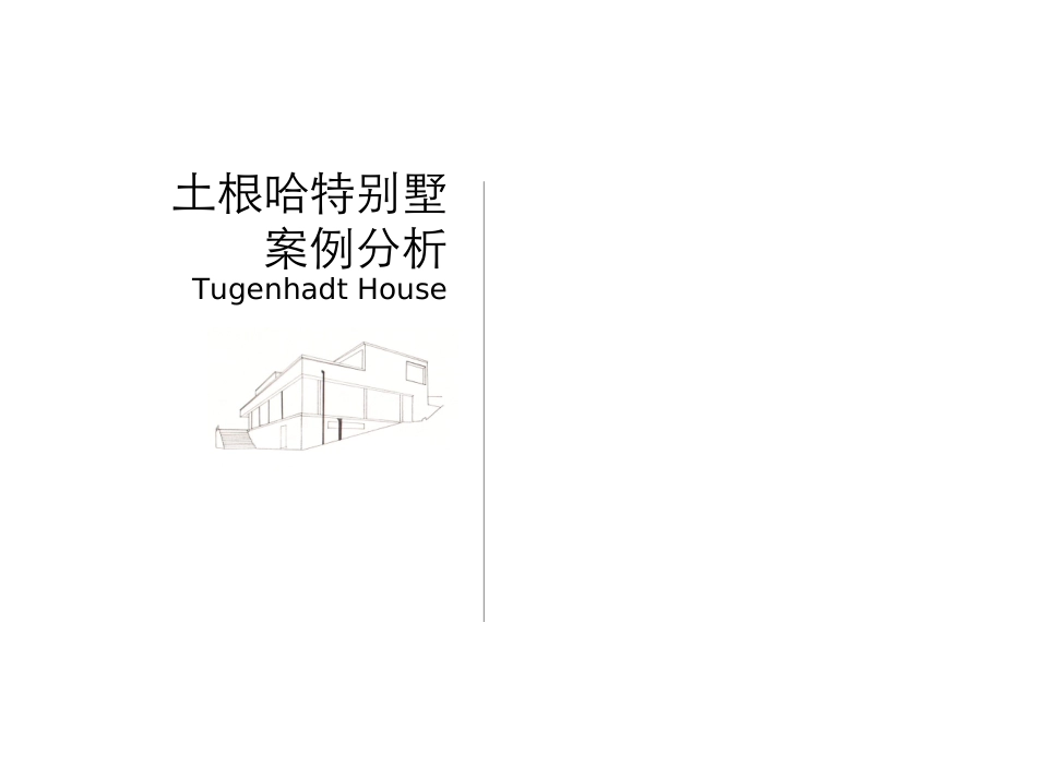 土根哈特别墅调研分析_第1页