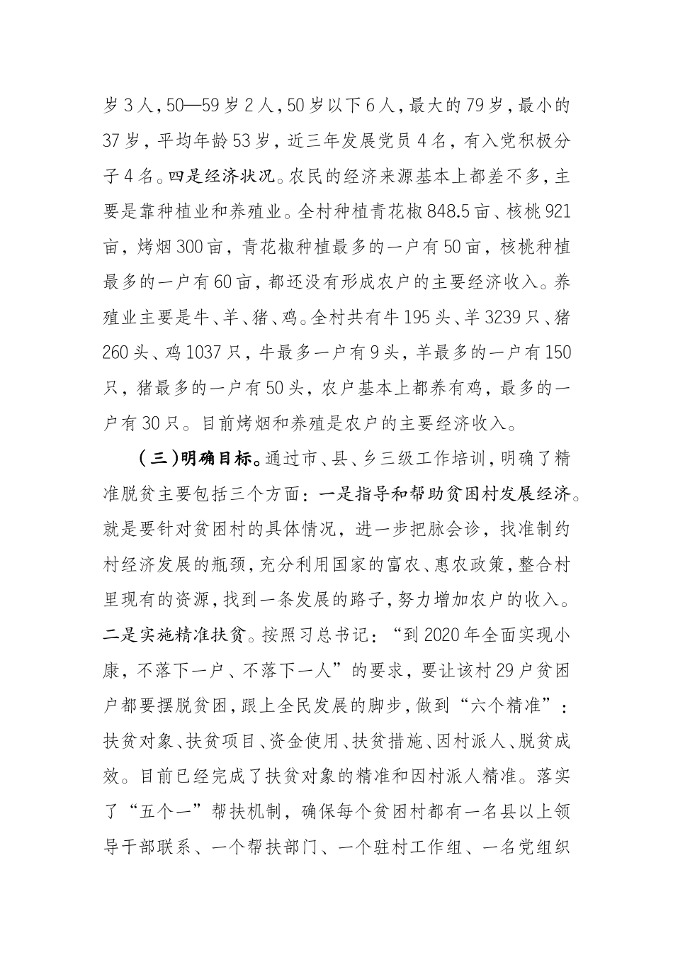 精准扶贫工作总结_第3页