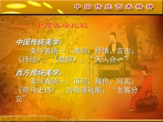 中国传统艺术精神