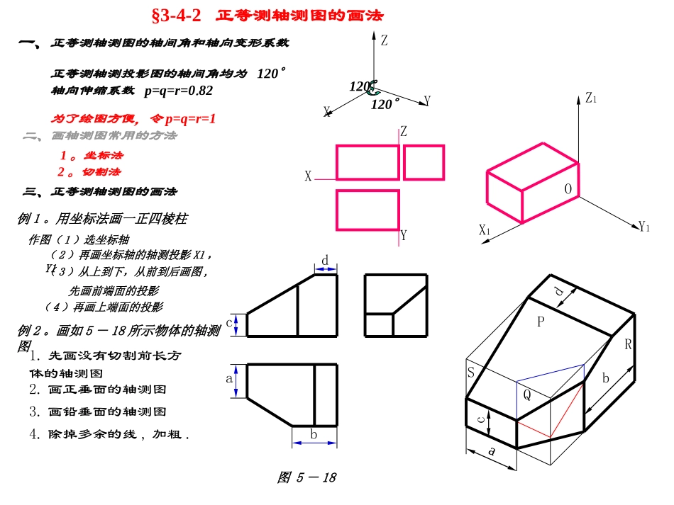工程制图正等轴测图、斜二轴测图画法_第2页