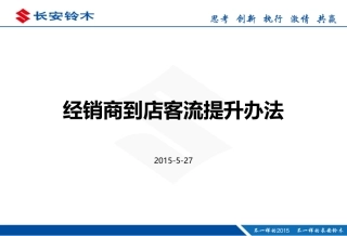 经销商到店客流提升方案