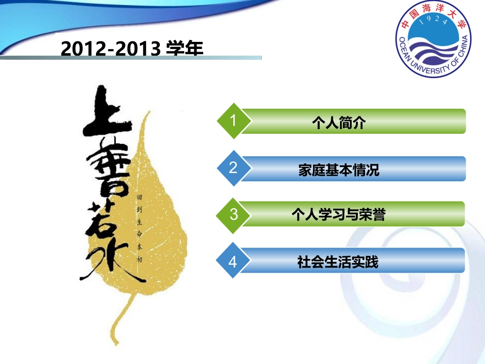 励志奖学金答辩模板PPT_第2页