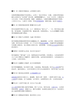 西游记前四十回