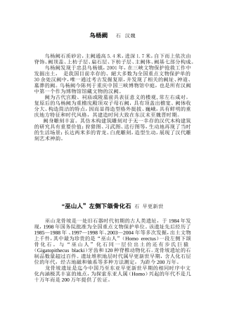 重庆中国三峡博物馆十大镇馆之宝