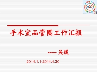 手术室品管圈QCC成果汇报