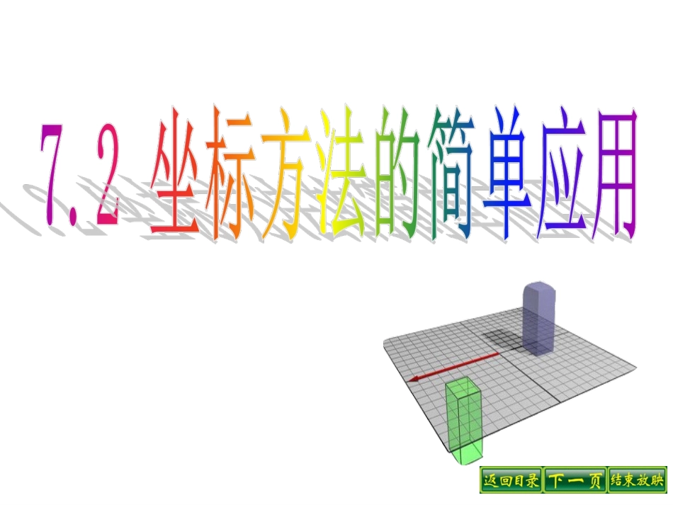 坐标方法的简单应用课件_第1页