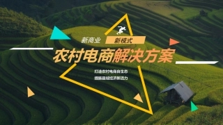 新商业新模式-农村电商解决方案