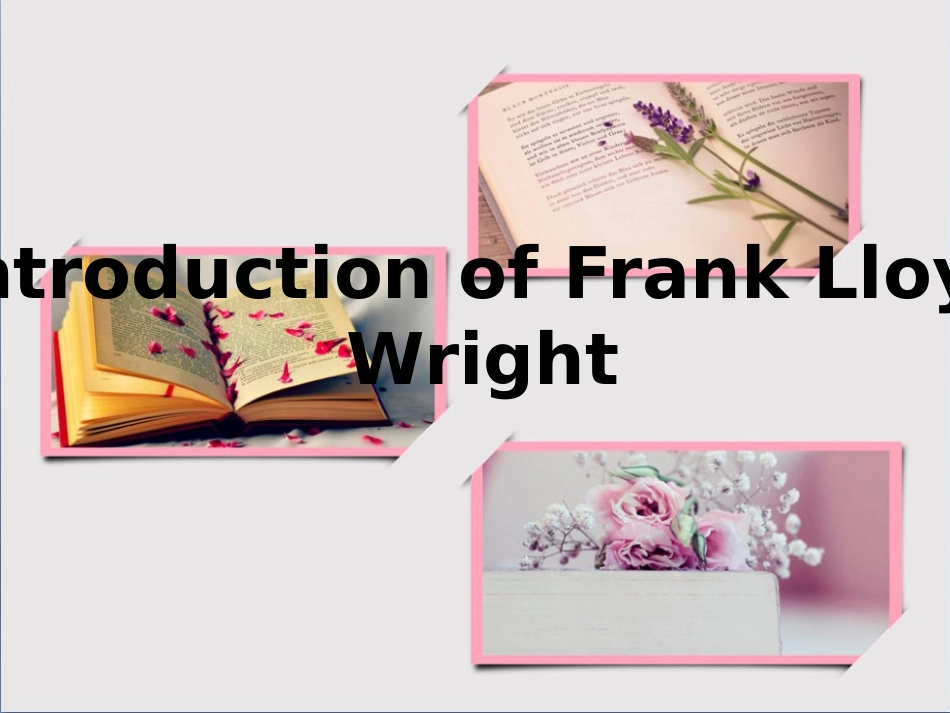 赖特流水别墅 英文_第3页