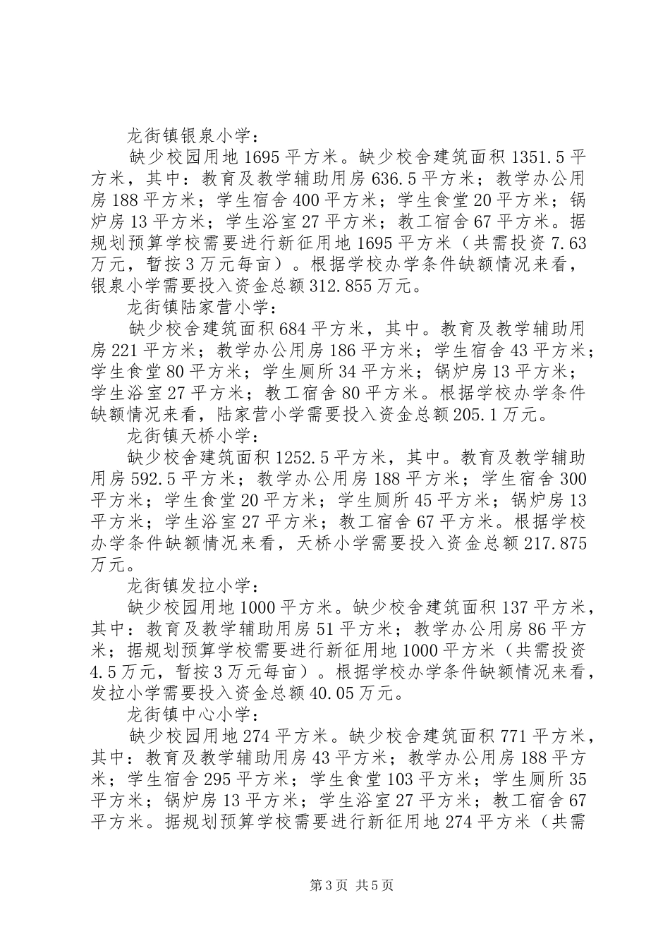 学校关于加强农村薄弱学校改造的实施计划 _第3页