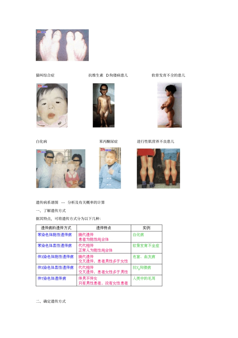 人类的遗传病和预防_第2页