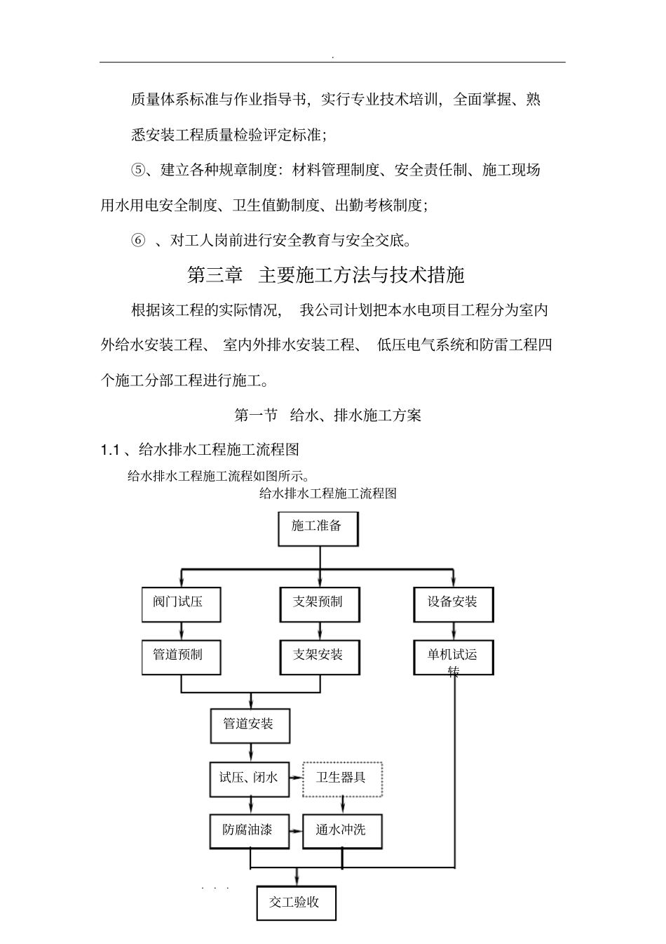 人防地下室水电专项工程施工设计方案_第2页