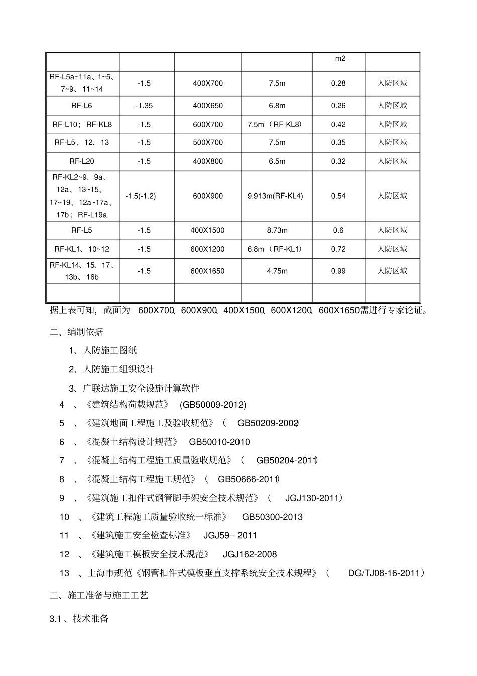 人防工程专项施工方案修改版_第3页