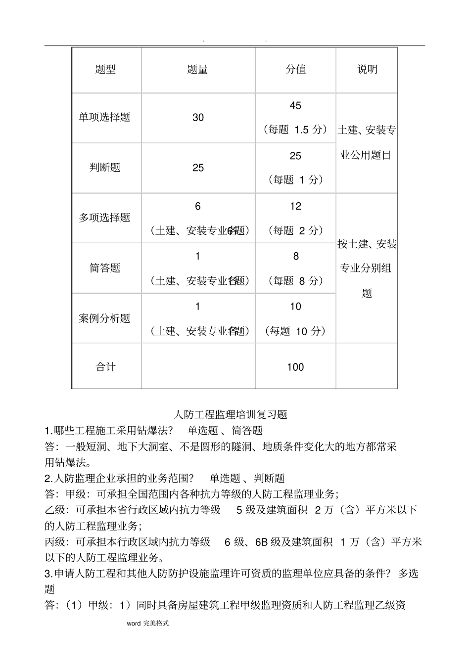 人防工程监理培训教材_第1页