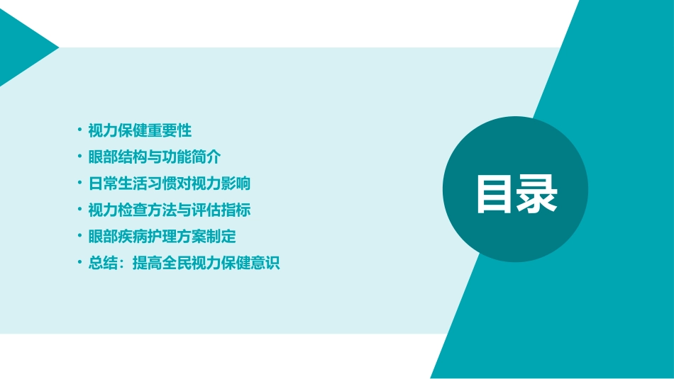 眼科之视力保健与眼部疾病护理_第2页