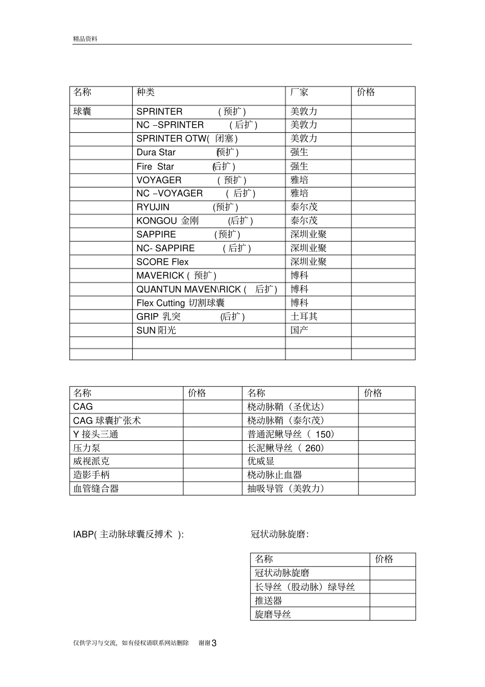 介入常用导管演示教学_第3页