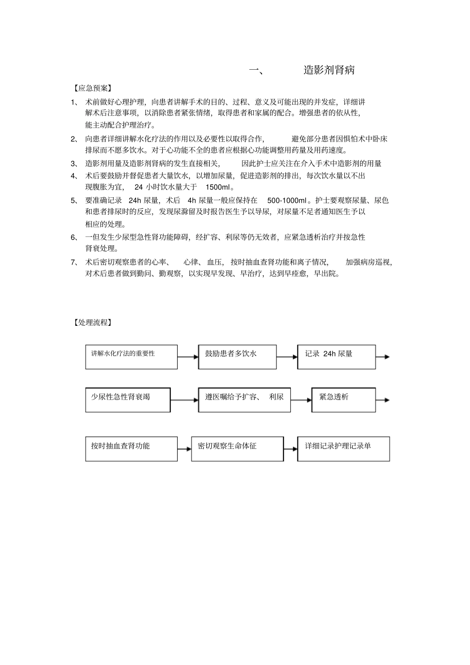 介入并发症应急预案与处理流程_第1页