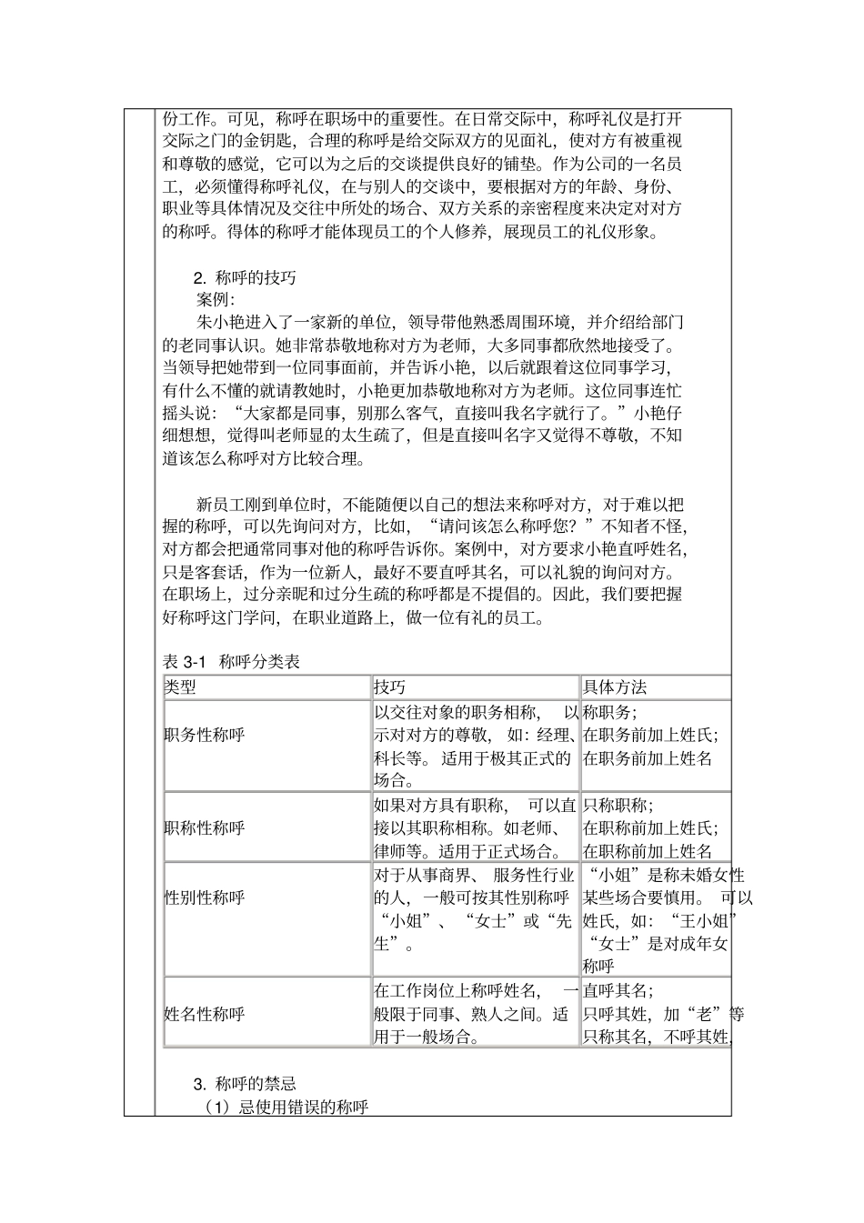 介绍与称呼礼仪_第3页