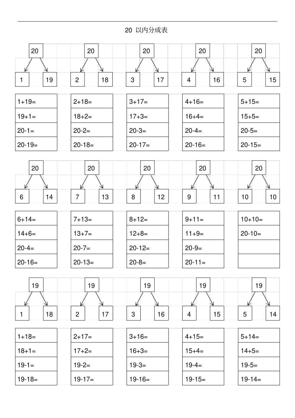 以内分成表算式_第1页