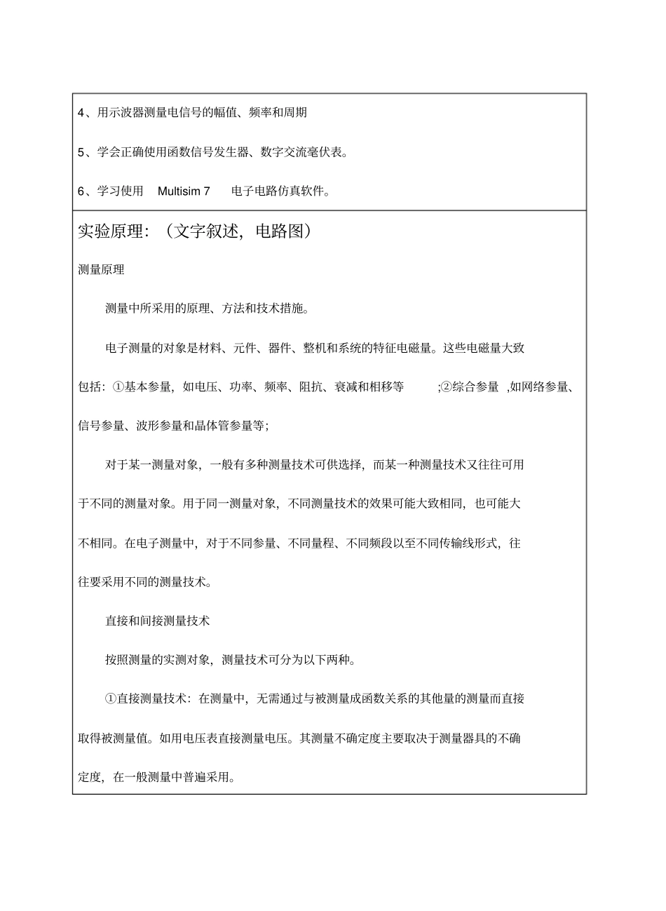 仪器仪表的使用试验报告模板_第2页