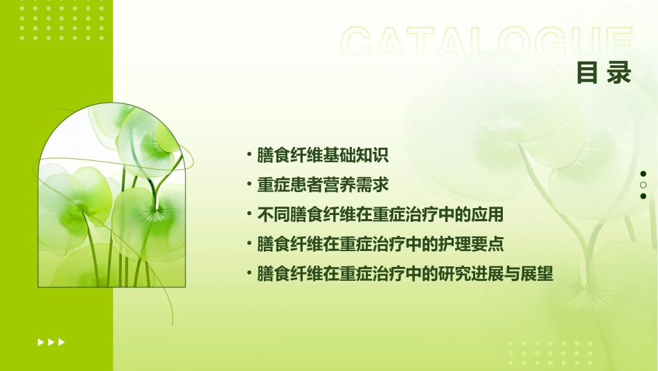 不同膳食纤维在重症治疗中应用护理课件_第2页