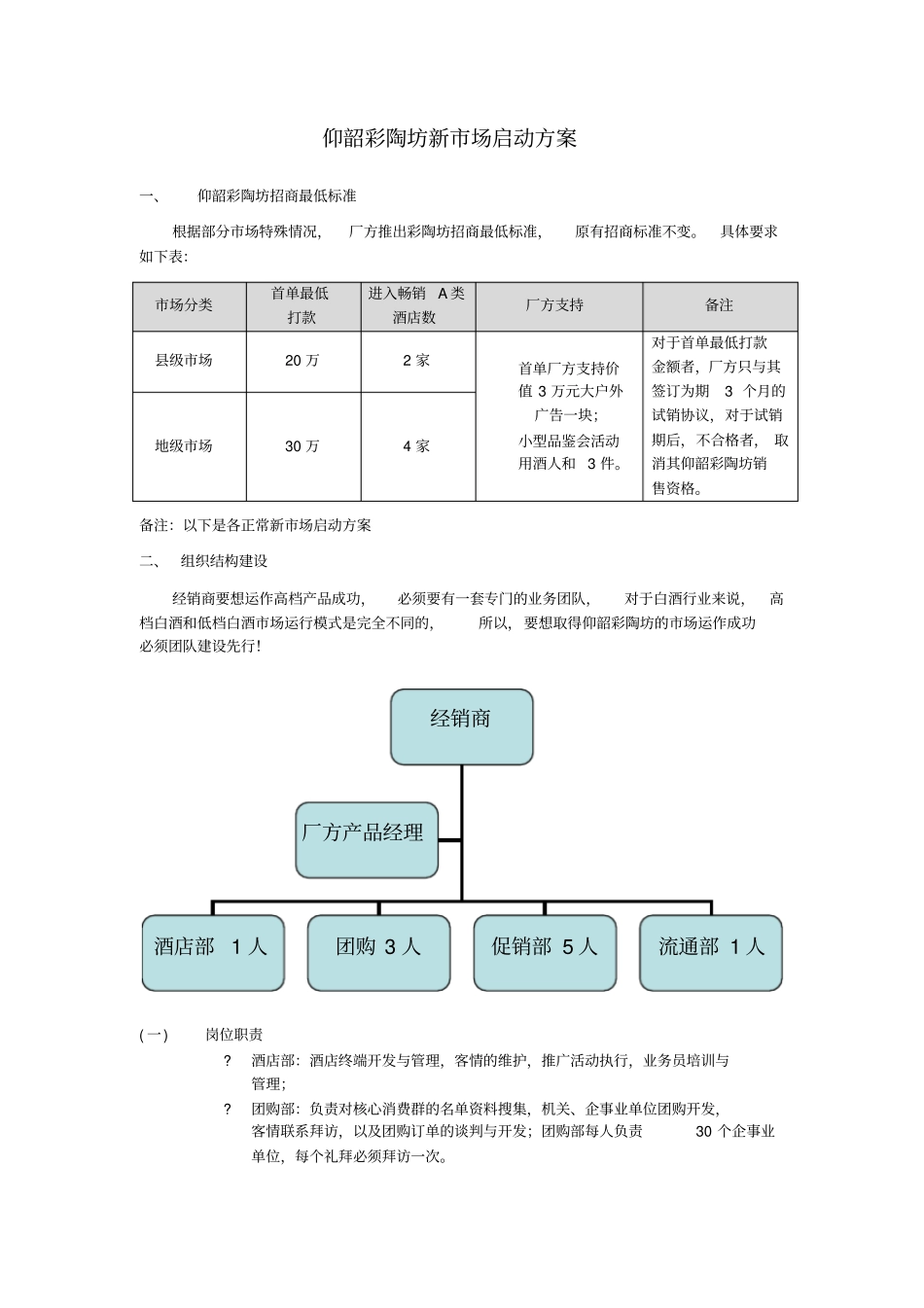 仰韶彩陶坊新场启动方案-品牌、策略、场营销_第1页