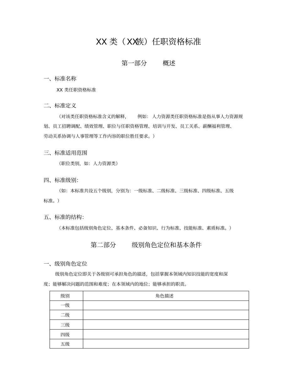 任职资格标准模板_第3页