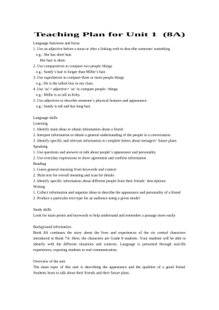 TeachingPlanforUnit2(8A)