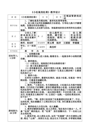 小松鼠找松果