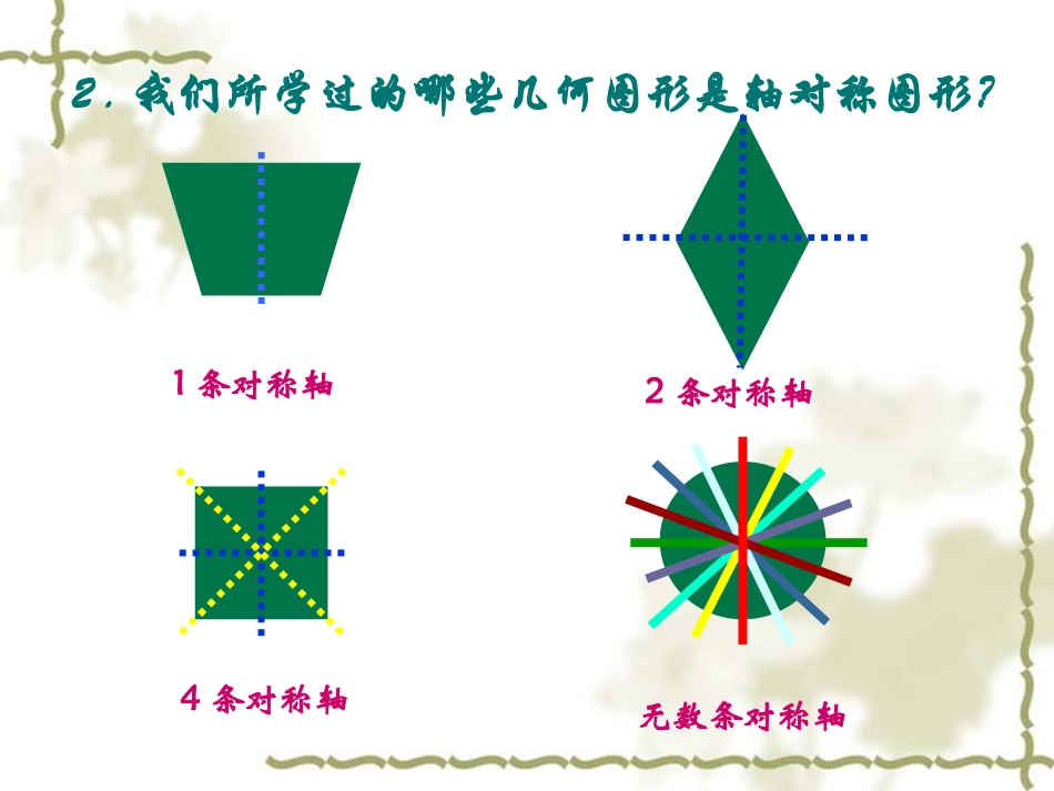 简单的轴对称图形(第二课时)_第3页