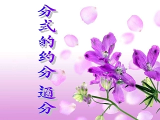 分式的基本性质应用：约分、通分