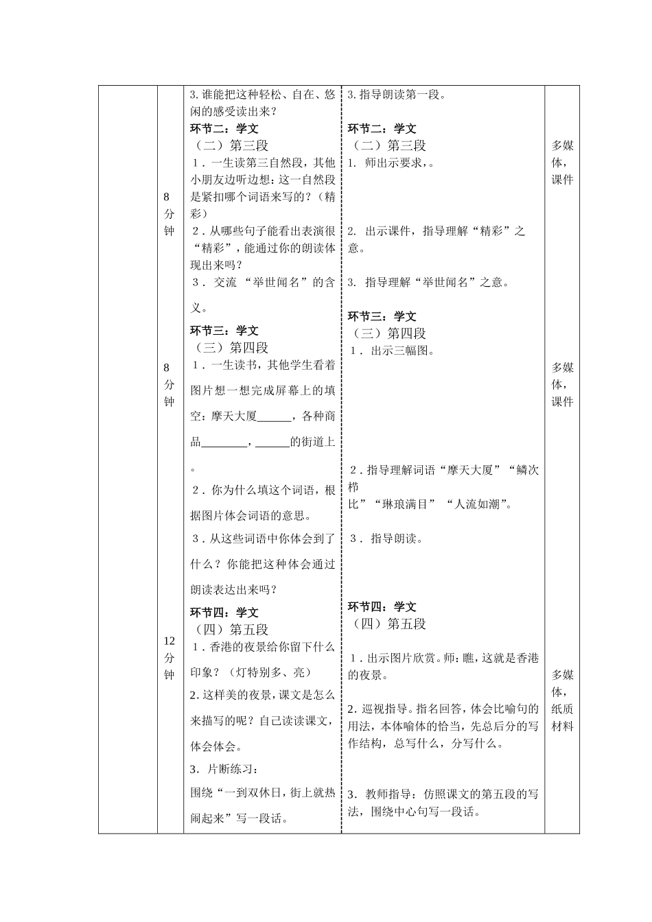 东方之珠导学案_第3页