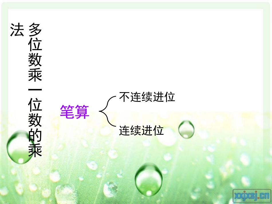 多位数乘一位数-整理和复习_第3页