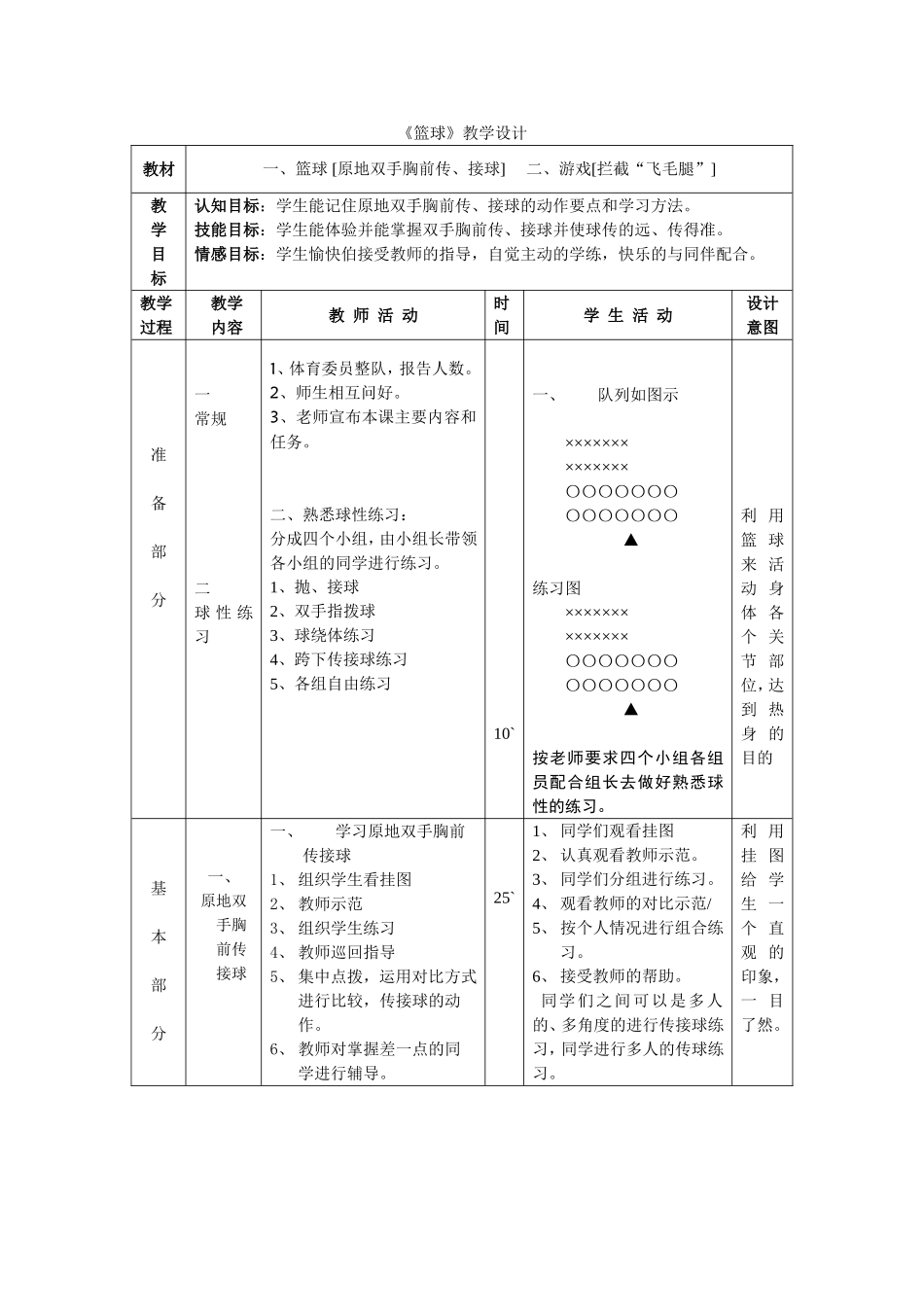 篮球教学设计-(2)_第1页