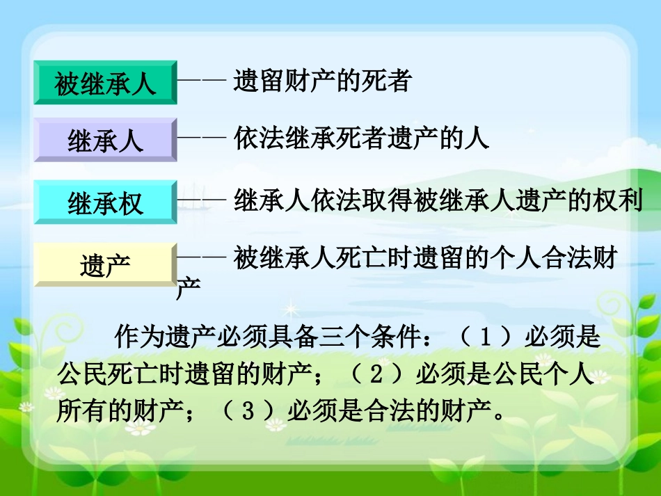 父亲的财产继承_第1页