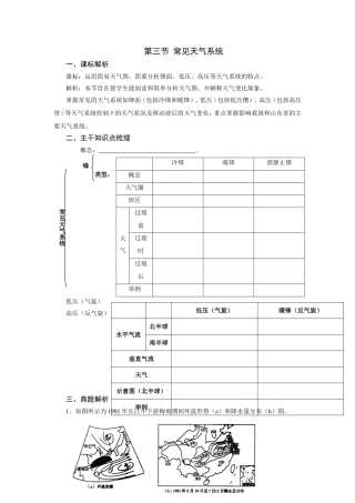 23常见的天气系统