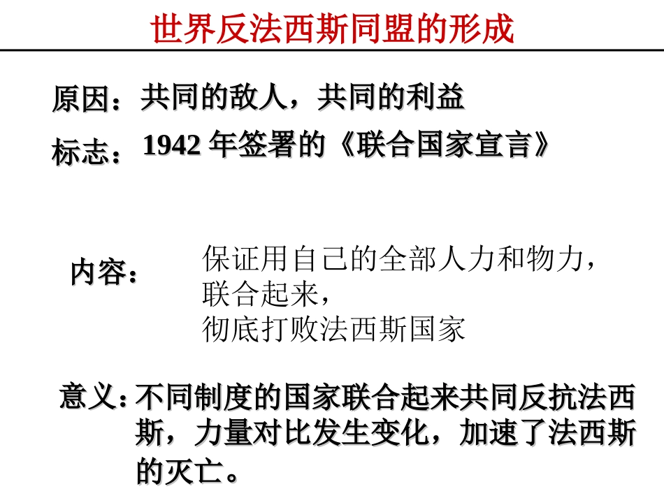 第七课《世界反法西斯战争的胜利》_第3页