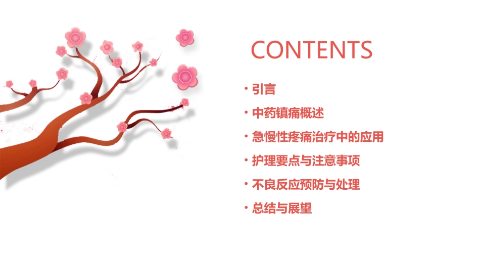 中药镇痛在急慢性疼痛治疗中的应用与护理要点课件 (2)_第2页