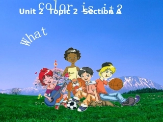 初中一年级英语上册unit2第一课时课件